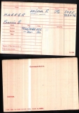 HARPER FRANCIS BARNARD (medal card)