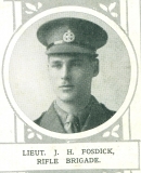 FOSDICK JOHN HYLAND (The Illustrated London News, October 1915)