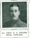 STEARNS ERIC GORDON (The Illustrated London News, August 1915)