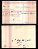 WELD EDWARD JOSEPH (medal card)