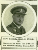 SCHOOLING THE REV. CECIL HERBERT (The Illustrated London News, July 1917)