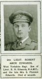 EDWARDS ROBERT AMOR (The Illustrated London News, October 1918)