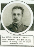 CAMPBELL OSCAR WILLIAM (The Illustrated London News, October 1917)