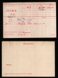 KING CECIL CHARLES (medal card)