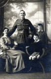 JACQUES RICHARD (with his wife Jane Robinson and his two sons, William and Richard)