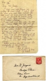 JACQUES RICHARD (letter from Sergeant Naylor, 14 December 1917)