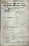 GRIBBLE ERNEST JOHN (attestation paper)