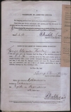 HURLEY GEORGE CLARENCE (attestation paper)