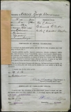HURLEY GEORGE CLARENCE (attestation paper)