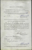 MACDONALD ROBERT (attestation paper)