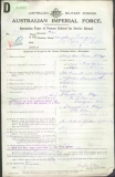 MAY DOUGLAS GEORGE (attestation paper)