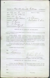 MINSTER WILLIAM ARNOLD  (attestation paper)