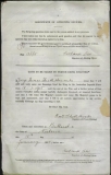 THISTLETHWAITE GEORGE THOMAS (attestation paper)