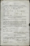 WILLIAMS ALFRED (attestation paper)
