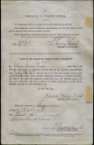 BUSH EDWIN GEORGE (attestation paper)