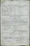 DICKINSON JOHN CHARLTON (attestation paper)