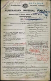 CORNISH WALTER THOMAS (attestation paper)