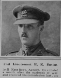 SMITH ERNEST KENNEDY (The Sphere, January 1916)
