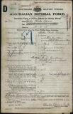 BULLER CHARLES EDWARD (attestation paper)