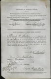 BRUHN DAVID WILFRED (attestation paper)