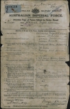 BEAVER WILFRED NORMAN (attestation paper)