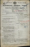 BANKS GEORGE WALTER (attestation paper)