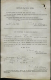 BANKS GEORGE WALTER (attestation paper)