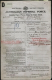 ATKINS LESLIE LIONEL (attestation paper)