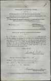 ELLIS RICHARD (attestation paper)