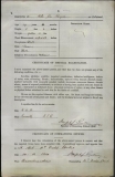 Bleazard Walter John (attestation paper)