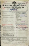 McLEOD KEITH MURDOCH (attestation paper)