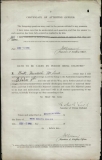 McLEOD KEITH MURDOCH (attestation paper)