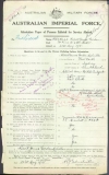 MELVILLE ROBERT JAMES GORDON (attestation paper)