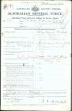 MITCHELL GEORGE EDWARD (attestation paper)