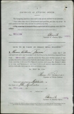 PEARSON THOMAS WILLIAM (attestation paper)