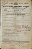 WEST HERBERT AUSTIN (attestation paper)