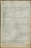 WEST HERBERT AUSTIN (attestation paper)