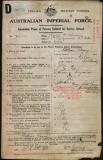 WILLIAM W YOUNG (attestation papers)