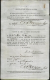 ANDERSON HERBERT ARTHUR (attestation paper)