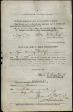 ARMITAGE ALFRED COURTNEY (attestation paper)