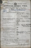 WILSON STANLEY MAURICE (attestation paper)