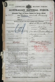 WILSON HERBERT FREDERICK (attestation paper)