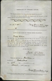 WILSON FRED (attestation paper)