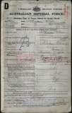 ATKINSON CLIVE (attestation paper)