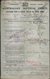 WILLIAMSON JOHN CHRISTIE (attestation paper)