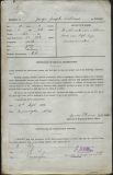 WILLIAMS GEORGE JOSEPH (attestation paper)