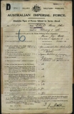 BALD THOMAS JOHN (attestation paper)