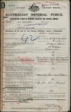 WILLIAMS ALBERT (attestation paper)