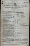 BARKER PERCY NORMAN (attestation paper)