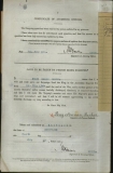 BARKER PERCY NORMAN (attestation paper)